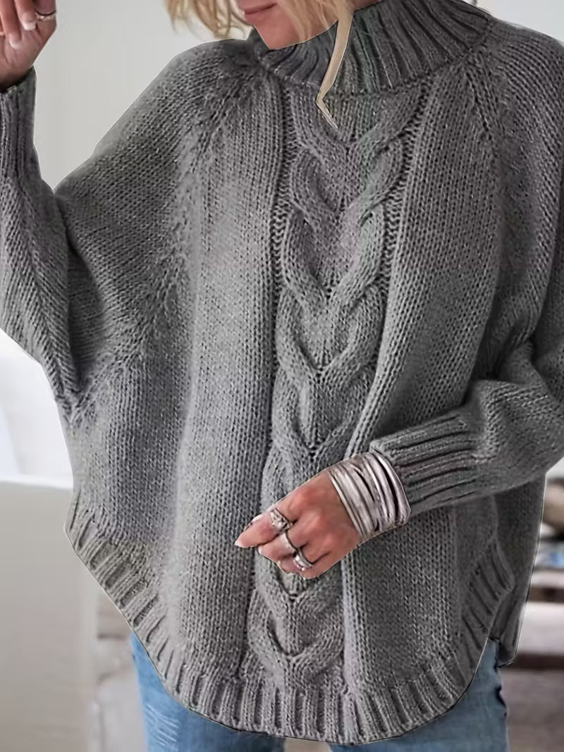 Oversized Cable Knit Sweater