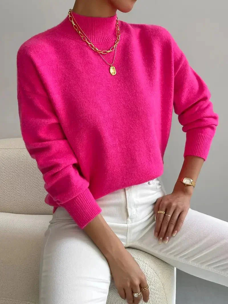 Windsor | Classic High-Collar Sweater