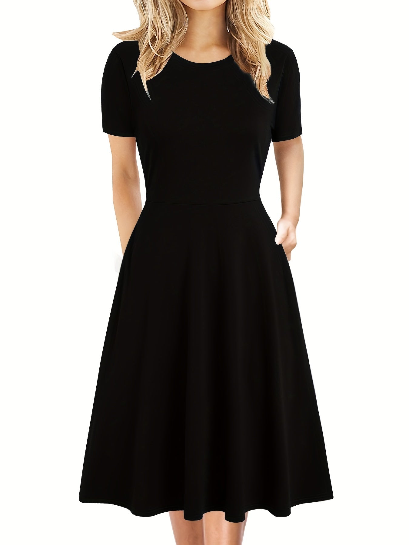 Retro A-Line Summer Dress