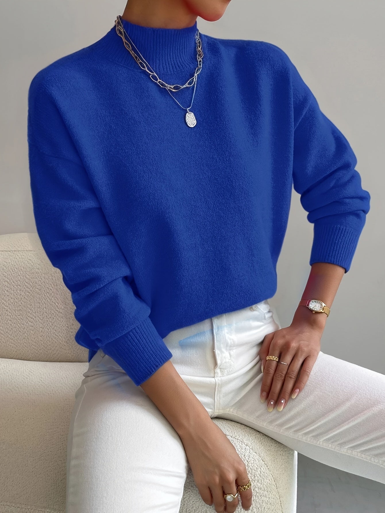 Windsor | Classic High-Collar Sweater