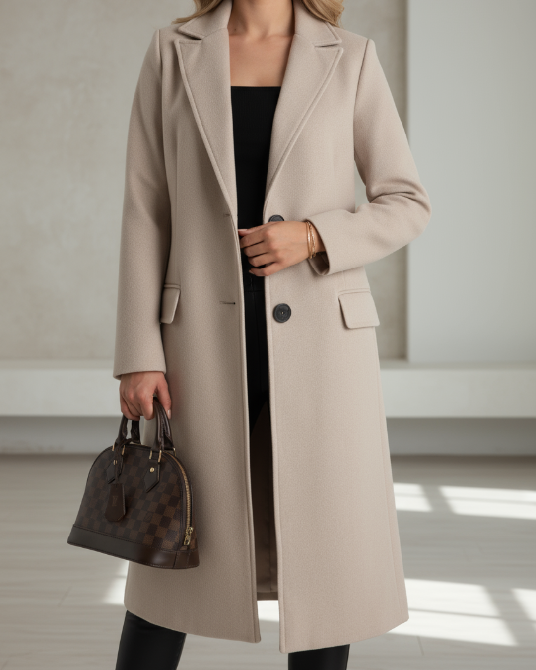 Auria | Elegant Long Coat