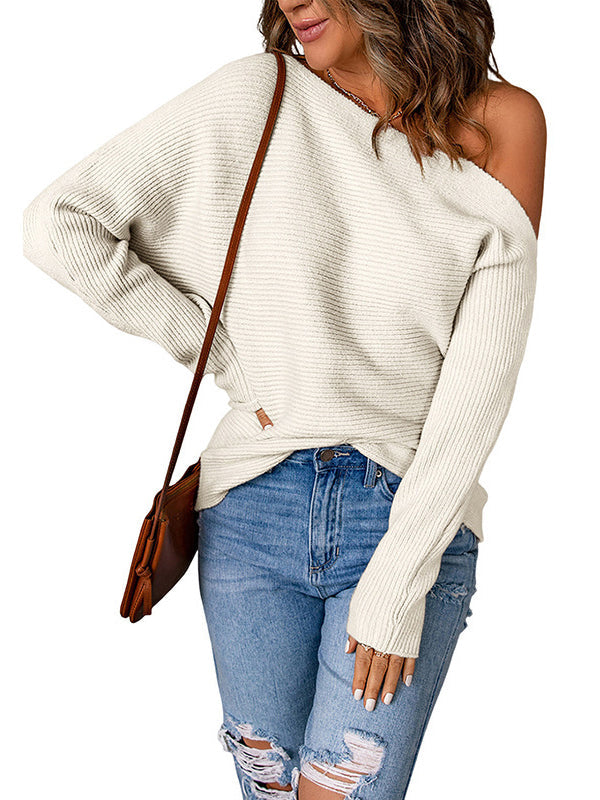 Leah | Off-Shoulder Knit Sweater