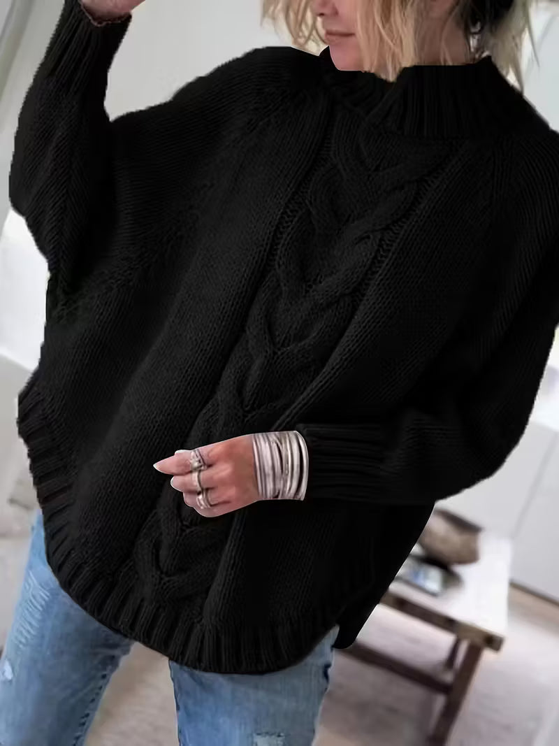 Oversized Cable Knit Sweater