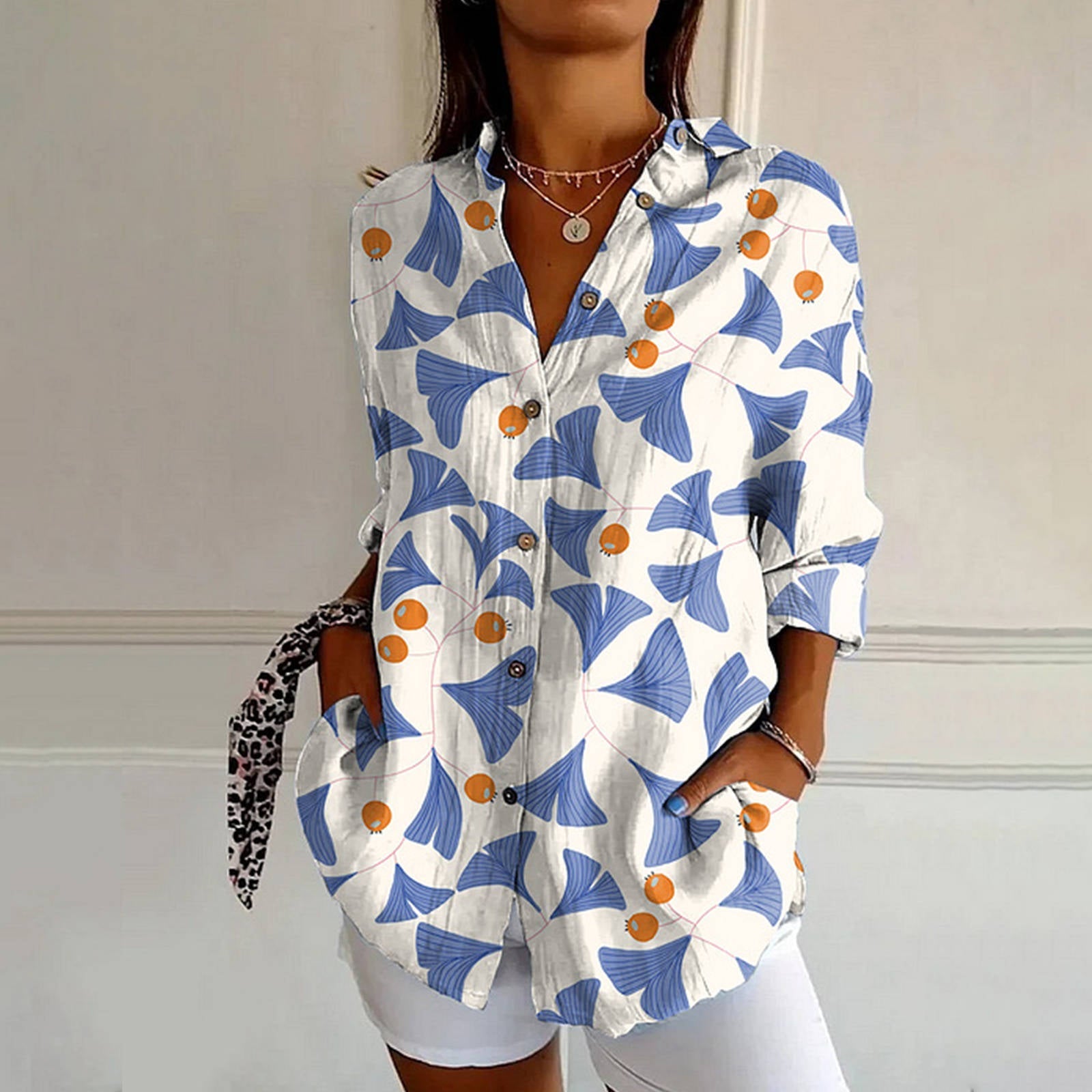 L'Arte Fiorita Shirt by Sofia Amoretti