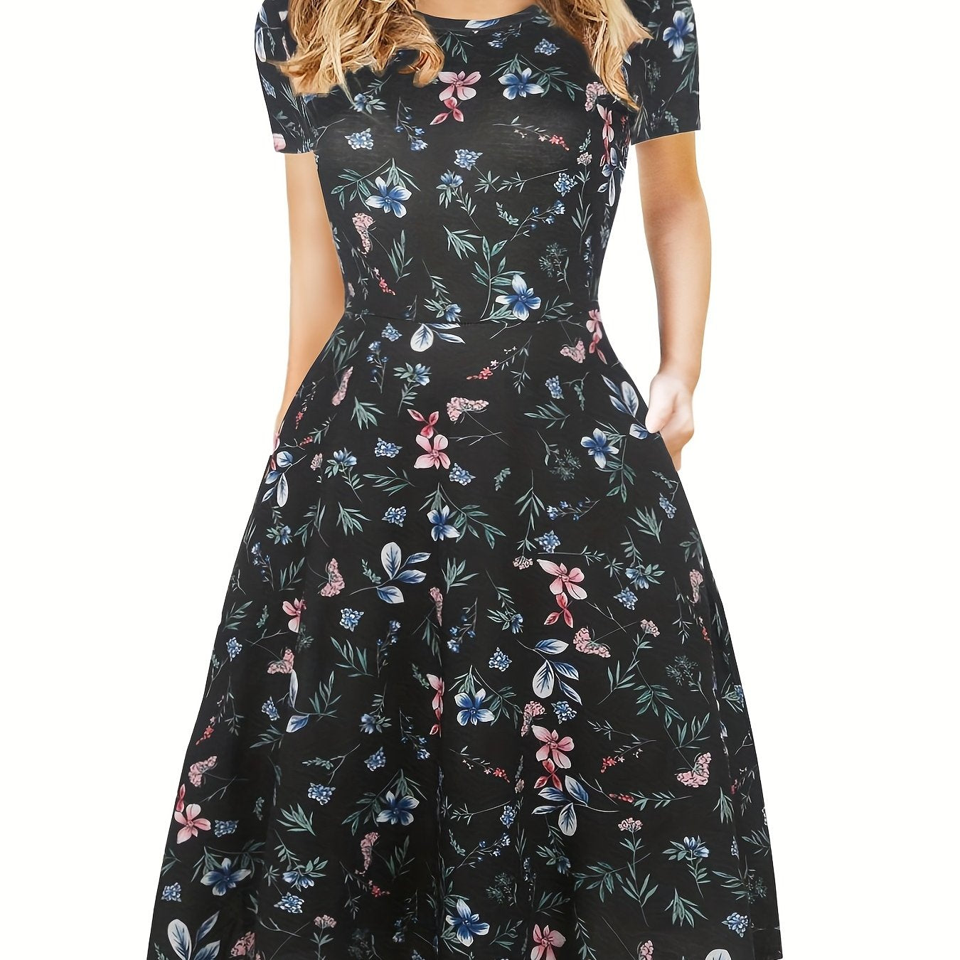 Retro A-Line Summer Dress