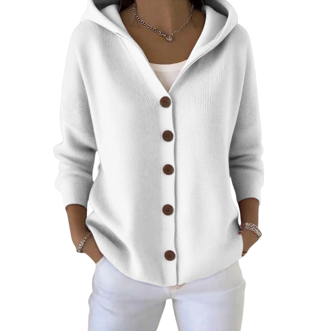 Flower | Long Sleeve Knit Cardigan