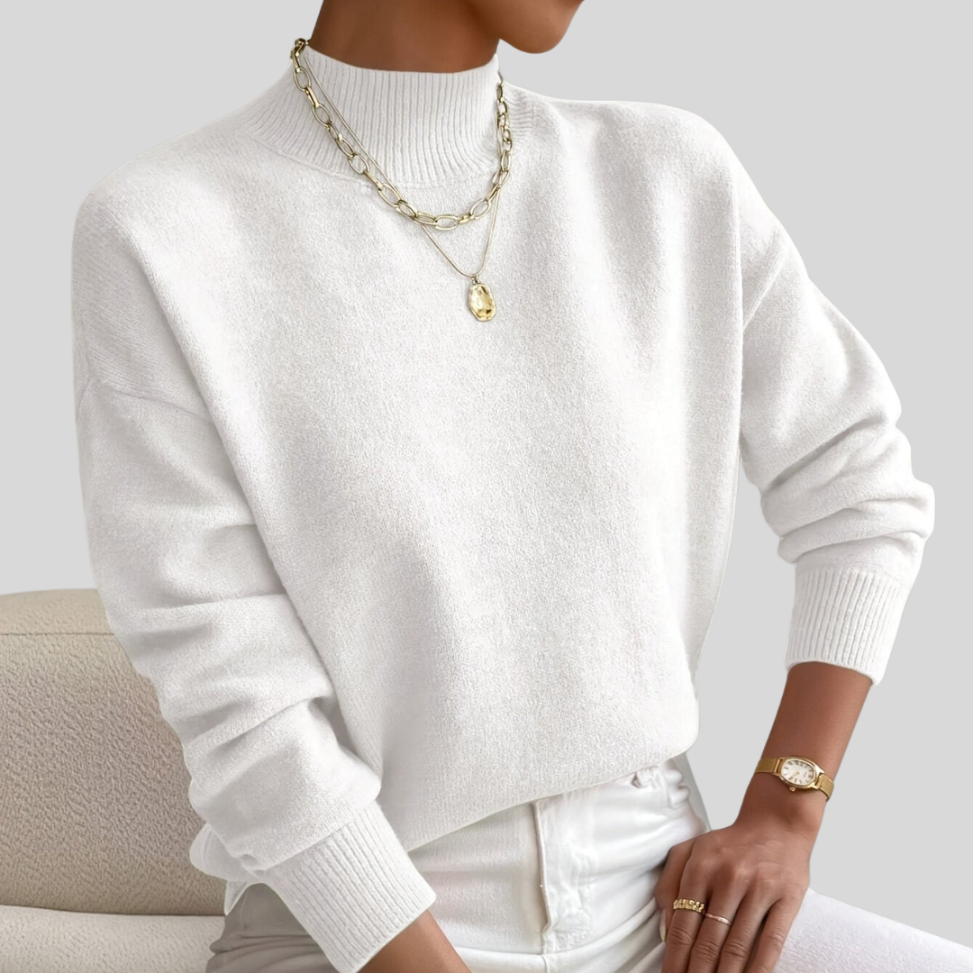 Windsor | Classic High-Collar Sweater
