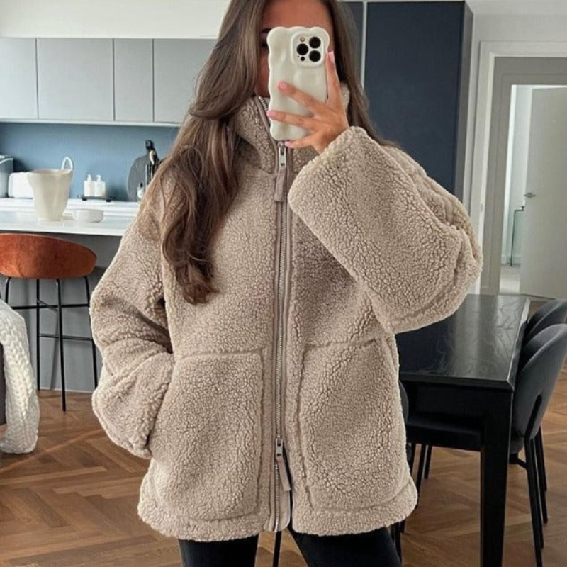 Kaja™ | Soft Teddy Coat