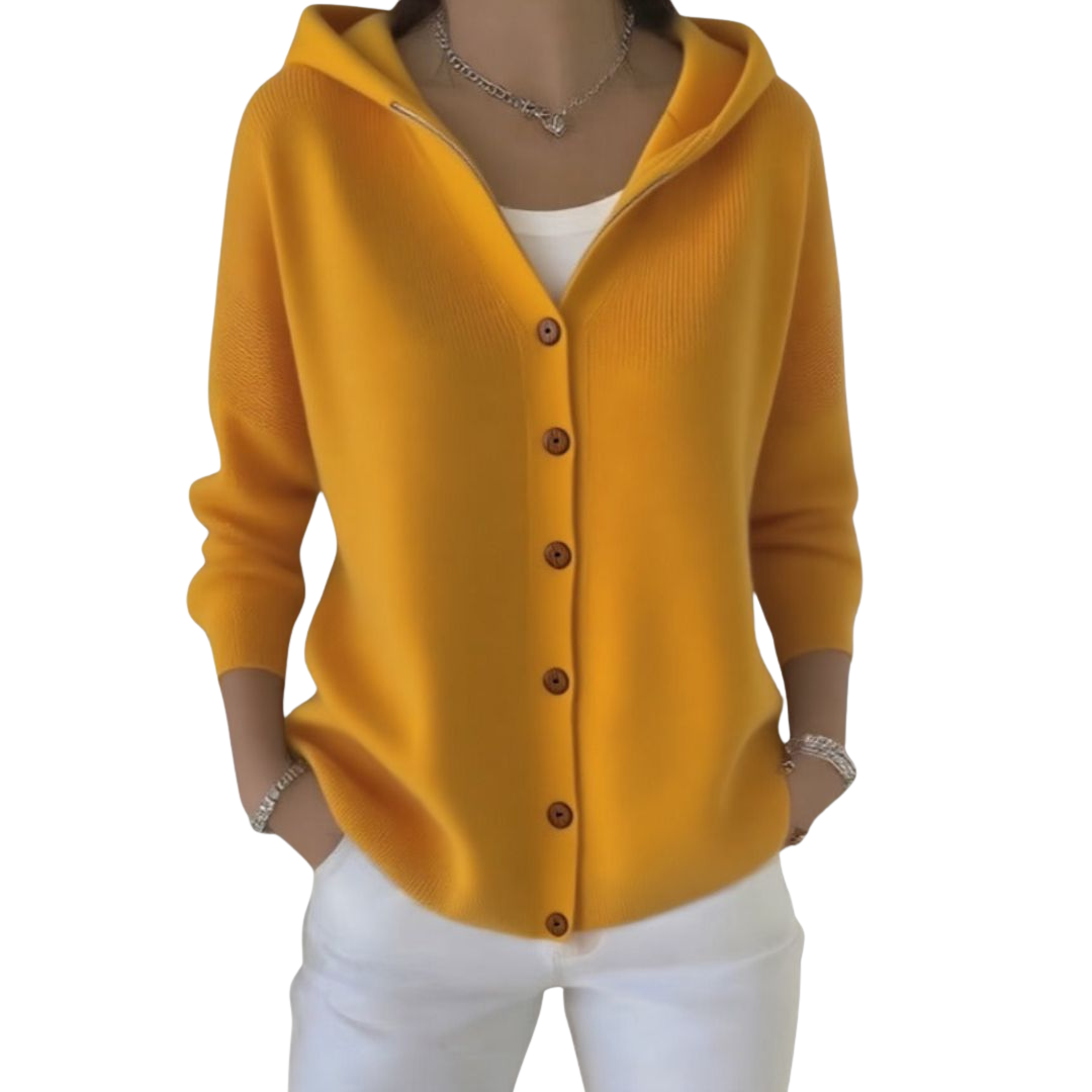 Flower | Long Sleeve Knit Cardigan