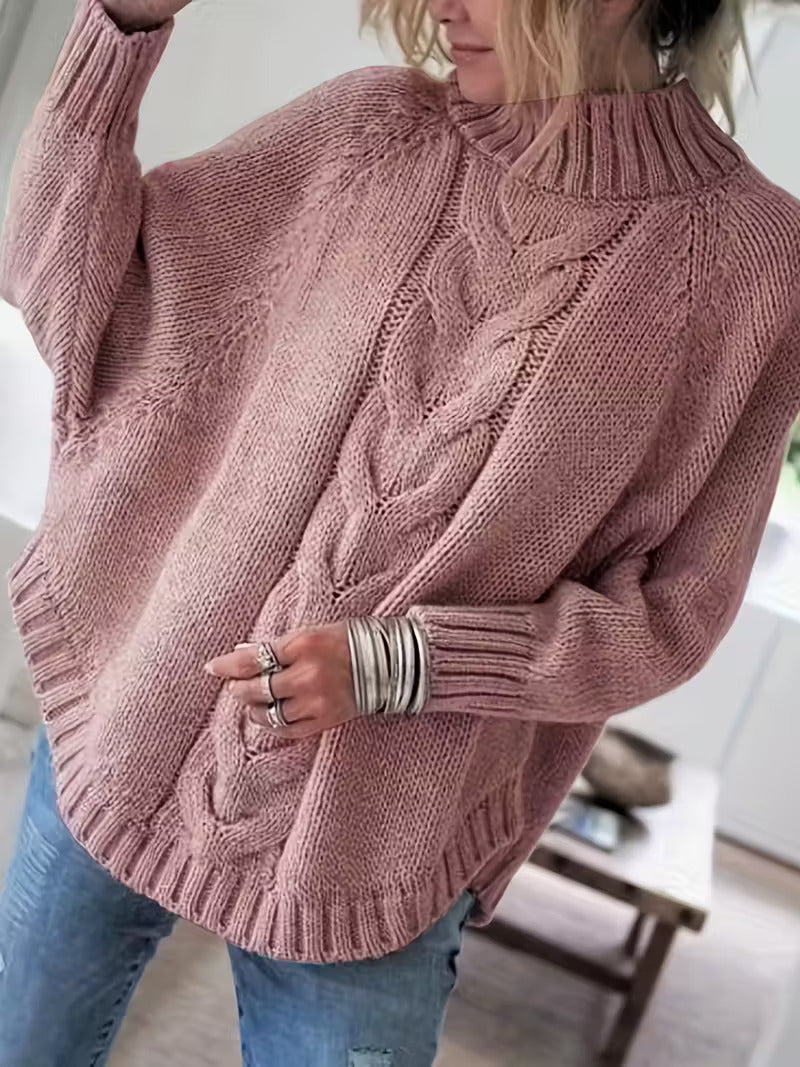 Oversized Cable Knit Sweater